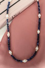 Carica l'immagine nel visualizzatore di Gallery, Collana FATA DEL BOSCO - BLU - argento 925
