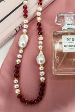 Carica l'immagine nel visualizzatore di Gallery, Collana POLVERE DI FATA - BACCHE ROSSE - argento 925 placcato oro 18k
