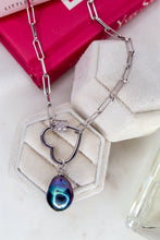 Carica l'immagine nel visualizzatore di Gallery, Linea Luxury - Collana GRANATINA LUNA ROMANTICA - argento 925
