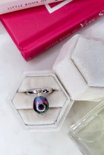 Charger l'image dans la galerie, Ligne Precious - Bague GOUTTE DE LUNE - Deep Blue - argent 925
