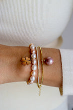 Carica l'immagine nel visualizzatore di Gallery, Linea Precious - Bracciale PEARL ORO - ROSA - argento 925 placcato oro 18k
