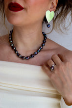 Carica l'immagine nel visualizzatore di Gallery, Linea Luxury - Orecchini CUORE MELANY Deep Blue - EDIZIONE LIMITATA

