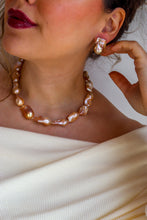 Carica l'immagine nel visualizzatore di Gallery, Linea Precious - Orecchini BAROCCHE nude ROSA - argento 925

