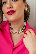 Carica l&#39;immagine nel visualizzatore di Gallery, Collana paricollo MARRAKESH OTTINO ROSA - argento 925 placcato oro rosa 18k
