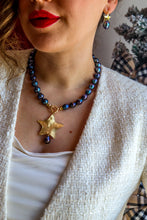 Charger l'image dans la galerie, Collier ÉTOILE FILANTE - COLLECTION DE FÊTE - Pièce Unique
