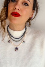Carica l'immagine nel visualizzatore di Gallery, Linea Luxury - Collana BRINA PREZIOSA - argento 925
