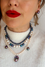 Carica l'immagine nel visualizzatore di Gallery, Linea Luxury - Collana BRINA PREZIOSA - argento 925

