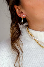 Carica l'immagine nel visualizzatore di Gallery, Linea Precious - Orecchini FIOCCO IMPERIALE - argento 925 placcato oro 18k
