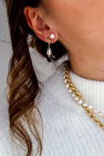 Carica l'immagine nel visualizzatore di Gallery, Linea Precious - Orecchini FIOCCO IMPERIALE - argento 925 placcato oro 18k
