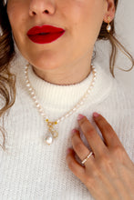 Carica l'immagine nel visualizzatore di Gallery, Linea Precious - Orecchini FIOCCO IMPERIALE - argento 925 placcato oro 18k
