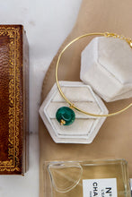 Charger l'image dans la galerie, Ligne Precious - Bracelet ÉCHO DE MOUSSE - argent 925 plaqué or 18 carats
