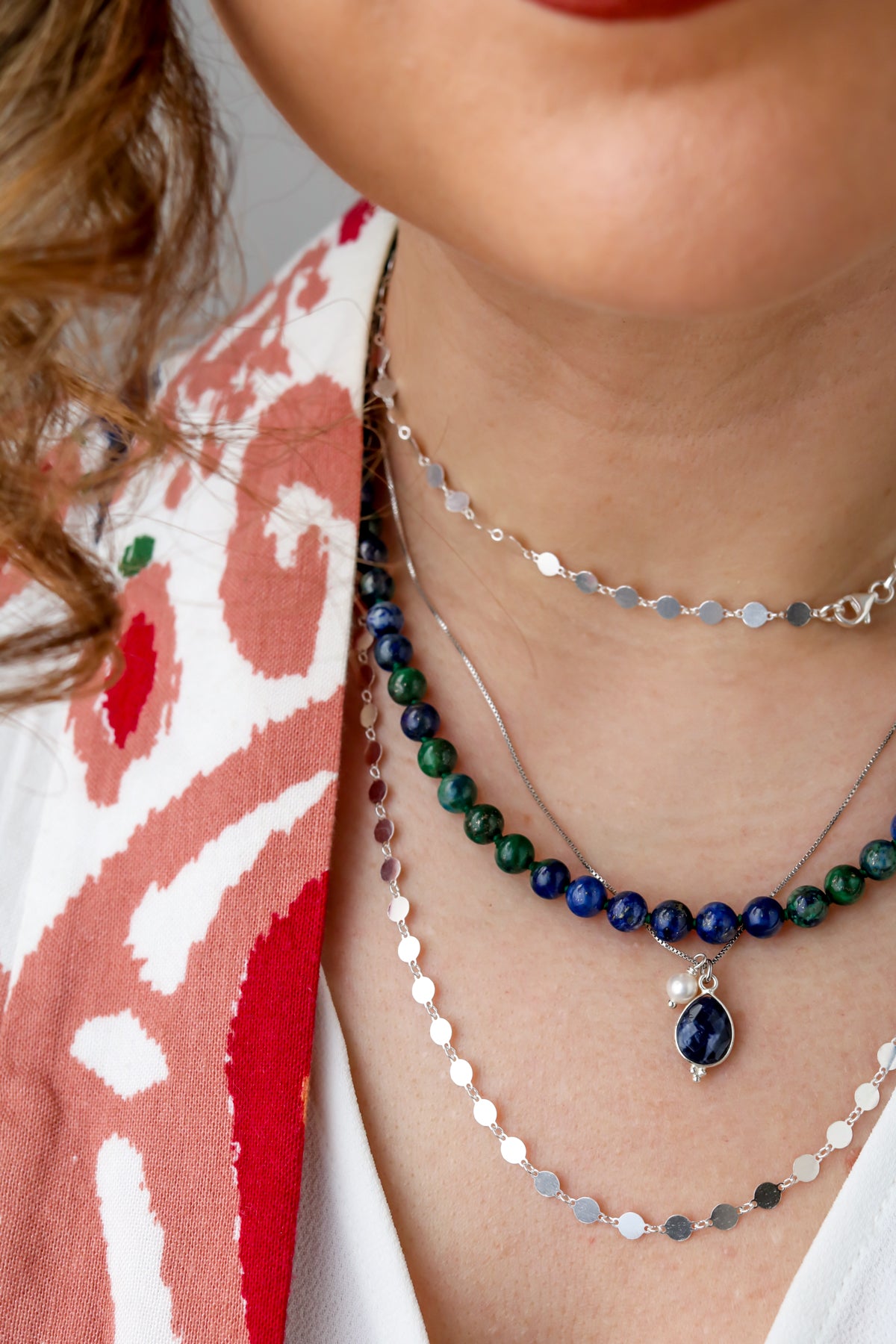 Ligne Precious - Collier RIFLESSI D'AMORE LONG