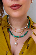 Carica l&#39;immagine nel visualizzatore di Gallery, Collana JOLINA MALACHITE - Protezione dalle energie negative
