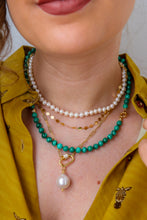 Carica l&#39;immagine nel visualizzatore di Gallery, Collana JOLINA MALACHITE - Protezione dalle energie negative
