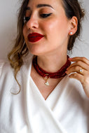 Gli abbinamenti di Melania - Set PROMESSA LUMINOSA - Collana/orecchini/anello