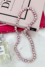 Carica l'immagine nel visualizzatore di Gallery, Linea Luxury - Collana ICONA DI PERLE - GLICINE - Argento 925
