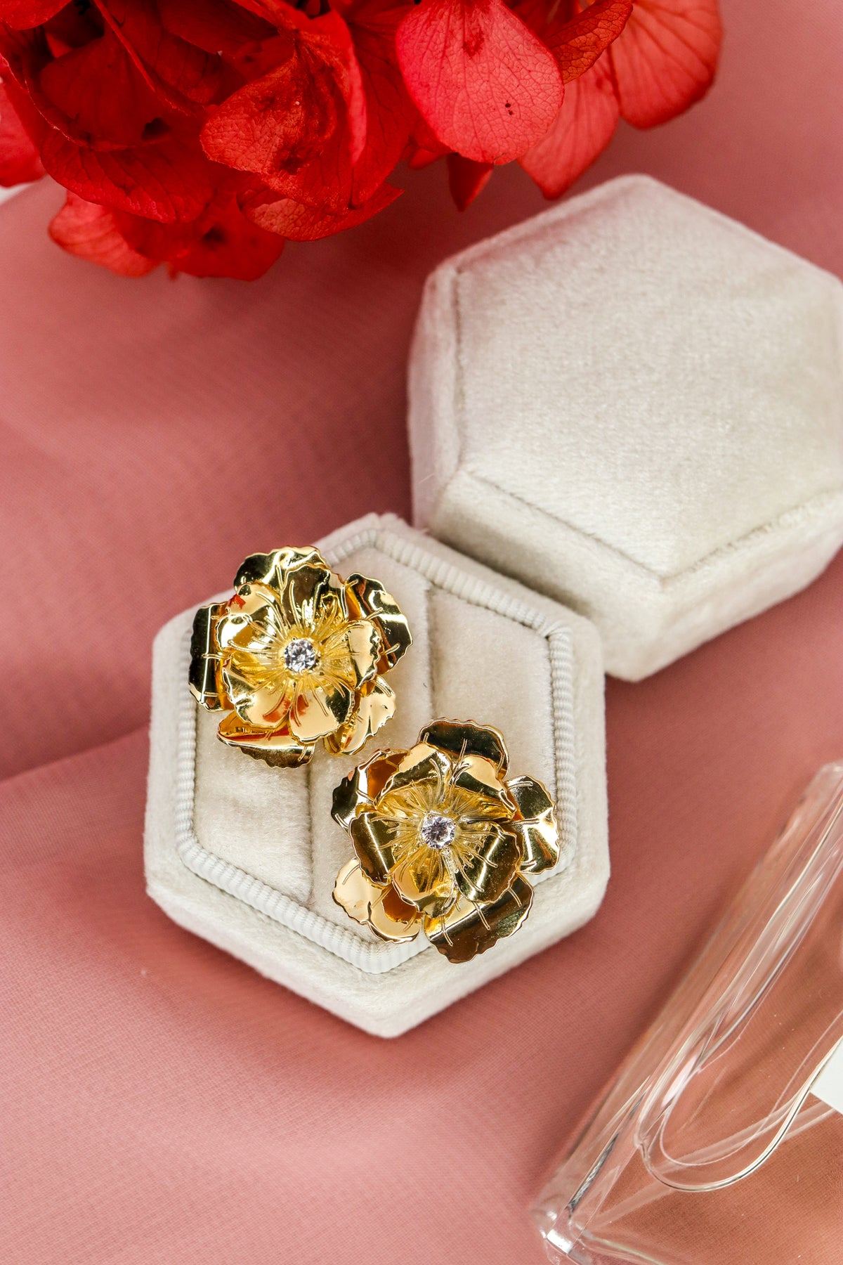 Ligne Luxury - Boucles d'oreilles FIORISCI BIG OR
