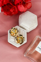 Load image into Gallery viewer, Precious Line - FIORISCI BIG GOLD Earrings - 925 silver 18k gold plated
