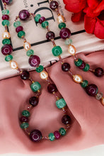 Carica l'immagine nel visualizzatore di Gallery, Linea Precious - Collana BOCCIOLO lunga - argento 925 placcato oro 18k
