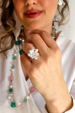 Carica l'immagine nel visualizzatore di Gallery, Linea Precious - Anello FIORISCI BIG - argento 925
