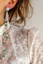 Load image into Gallery viewer, Mè·ro Bijoux - CHERRY Quartz Earrings
