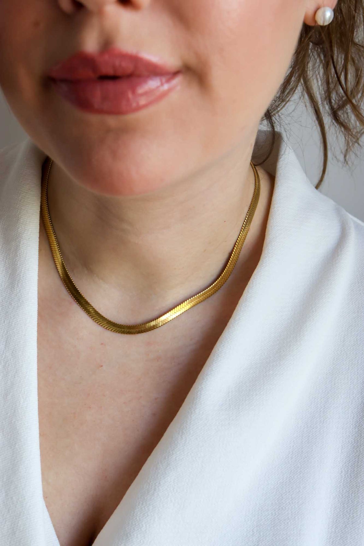 Mè·ro Bijoux - Collier SPIGA MAXI OR