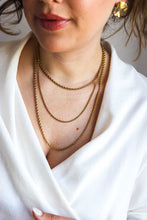 Load image into Gallery viewer, Mè·ro Bijoux - FUNETTA GOLD Necklace - 40cm
