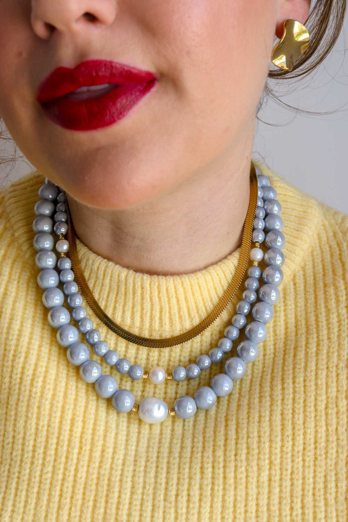 Céramique ESSENZIALE - Petite - GRIS PERLE