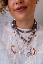 Carica l&#39;immagine nel visualizzatore di Gallery, Collana BIG AGATA + PENDENTE SUPREME IN REGALO perla barocca gigante
