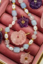 Carica l'immagine nel visualizzatore di Gallery, Linea Luxury - Collana Aura / Acquamarina ORO
