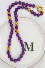 Carica l'immagine nel visualizzatore di Gallery, Linea Mè·ro Bijoux - Collana VIBRA LUX - Viola
