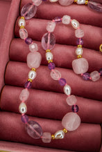 Load image into Gallery viewer, Linea Luxury - Collana Aura / Ametista ORO
