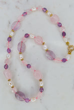 Load image into Gallery viewer, Linea Luxury - Collana Aura / Ametista ORO
