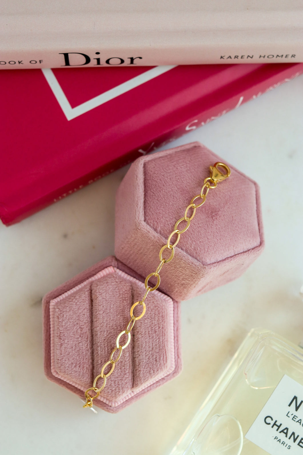 ALLUNGO per collane ORO  - argento 925 placcato oro 18k