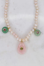 Load image into Gallery viewer, Linea Precious - Collana Rivelia Quarzo Rosa
