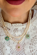 Load image into Gallery viewer, Linea Precious - Collana Rivelia Quarzo Rosa
