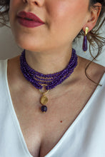 Carica l'immagine nel visualizzatore di Gallery, Linea Precious - Orecchini Gocce di Luce - Viola
