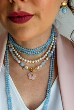 Carica l'immagine nel visualizzatore di Gallery, Linea Luxury - Collana Aura / Acquamarina ORO
