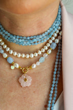 Carica l'immagine nel visualizzatore di Gallery, Linea Luxury - Collana Aura / Acquamarina ORO
