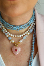 Carica l'immagine nel visualizzatore di Gallery, Linea Luxury - Collana Aura / Acquamarina ORO
