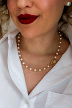 Carica l&#39;immagine nel visualizzatore di Gallery, Collana LA BASE di Melania Gorini Gioielli - Argento 925 placcato oro 18k
