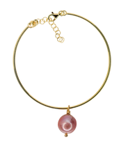Carica l'immagine nel visualizzatore di Gallery, Linea Precious - Bracciale PEARL ORO - ROSA - argento 925 placcato oro 18k
