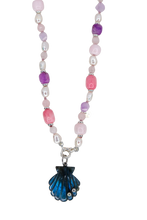 Carica l'immagine nel visualizzatore di Gallery, Linea Luxury - COMBO Collana CANTO DI MELUSINA + Ciondolo CUSTODE DEGLI ABISSI
