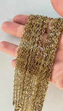 Load and play video in Gallery viewer, Mè·ro Bijoux - SINGAPORE GOLD Necklace

