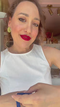 Load and play video in Gallery viewer, Luxury Line - MILLE MODI ECO MUSK necklace - 925 sterling silver 18k gold plated
