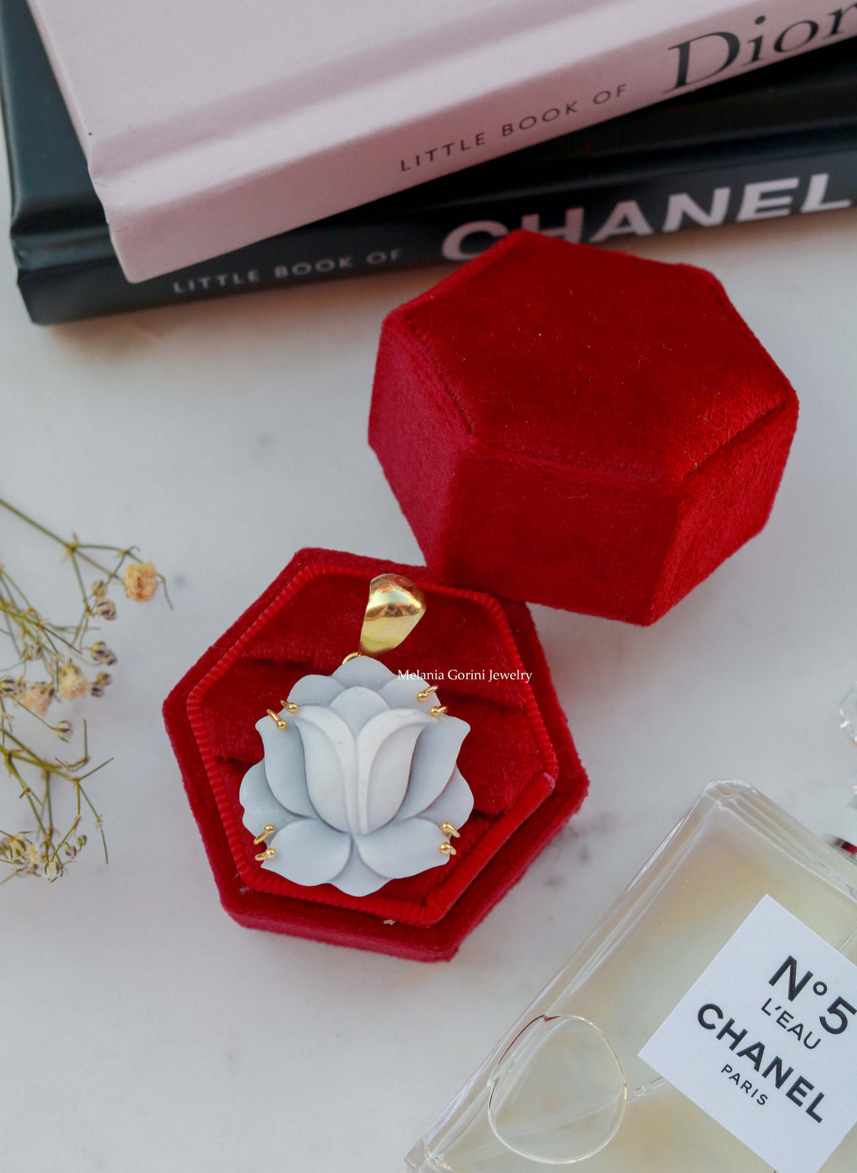 Ligne Luxury - Pendentif LOTUS OR