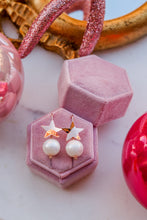 Carica l&#39;immagine nel visualizzatore di Gallery, Orecchini VIRGO - argento 925 placcato oro rosa 18k
