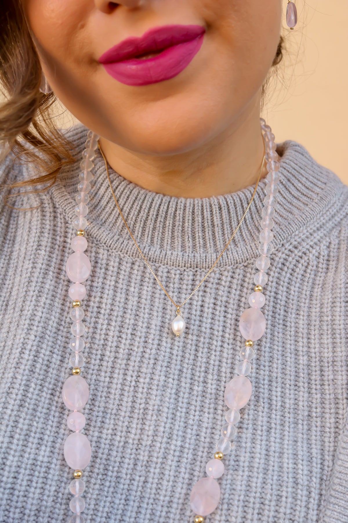 Ligne Precious - Collier PERLY OR