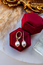 Carica l&#39;immagine nel visualizzatore di Gallery, Orecchini AMELIE ORO - argento 925 placcato oro 18k
