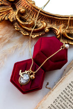 Carica l&#39;immagine nel visualizzatore di Gallery, Collana REMINESCENCE FLOWER luxury - argento 925 placcato oro 18k
